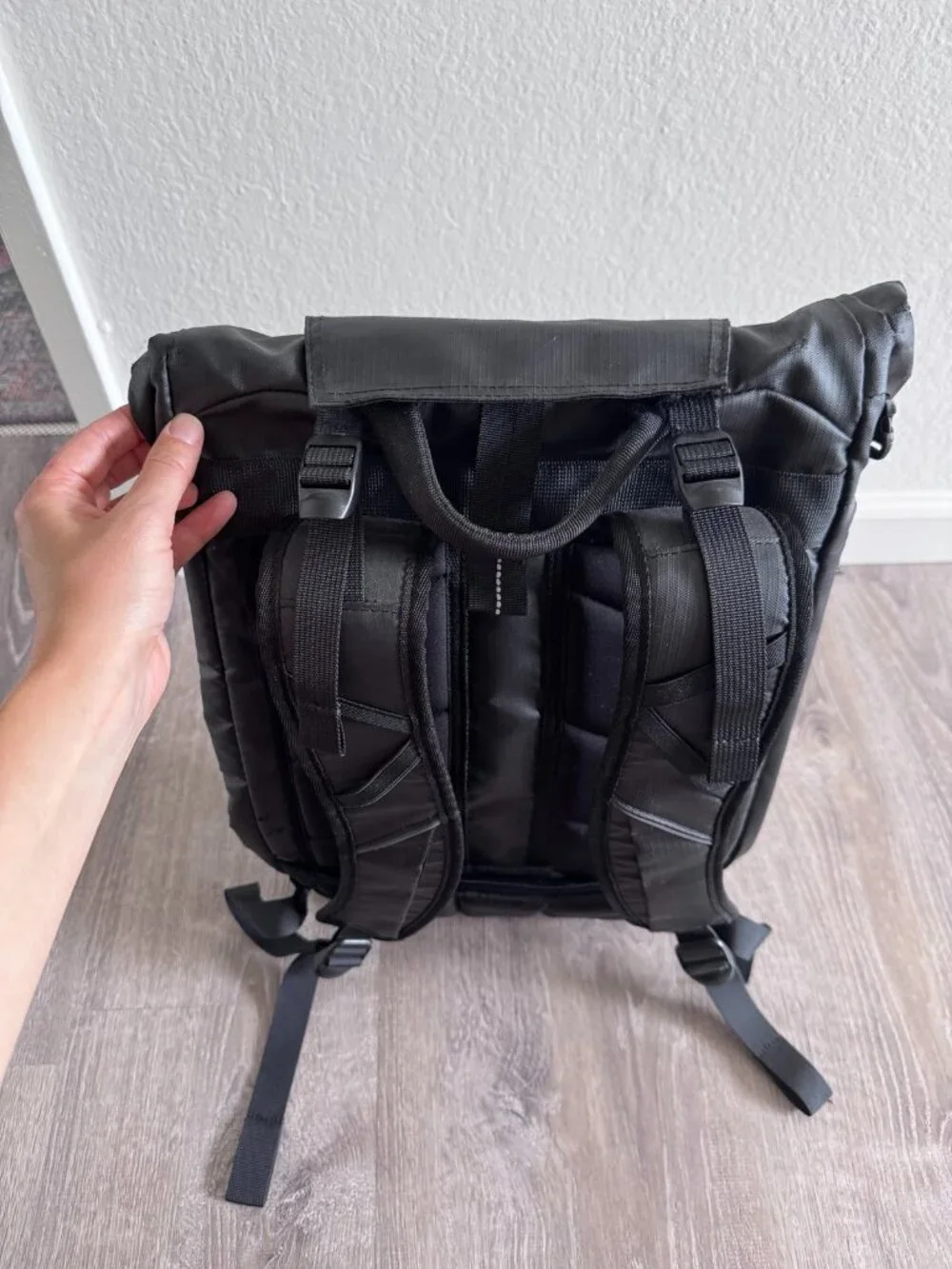 Lenovo Waterproof Laptop Padded Pocket Backpack | Black
